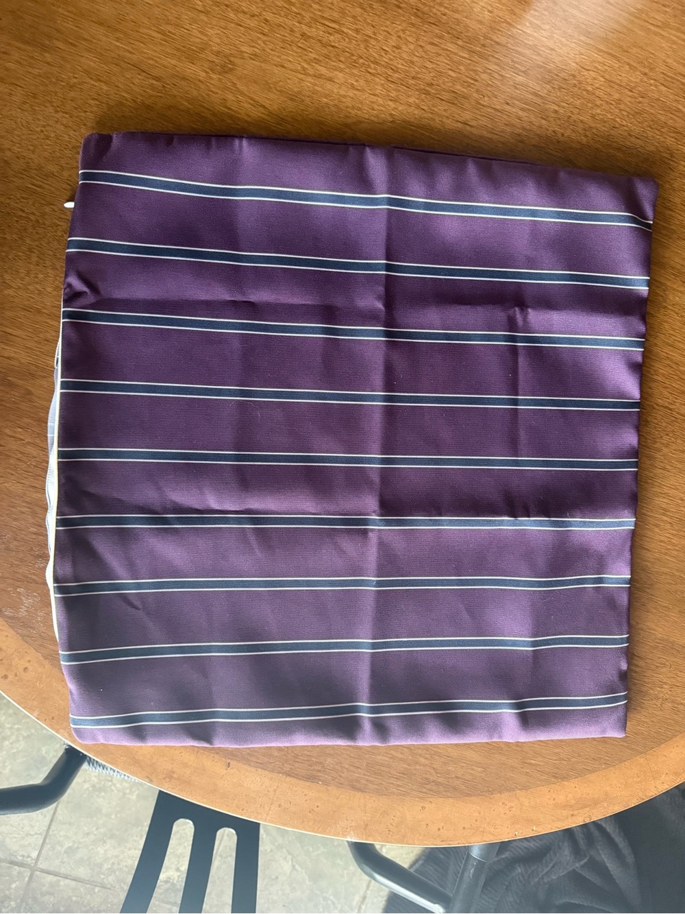 Dark burgundy pillowcase
